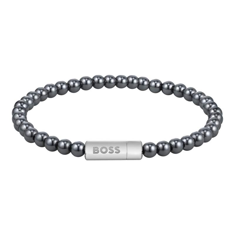 Bracelet BOSS SPHERE BEADS acier - vue 2