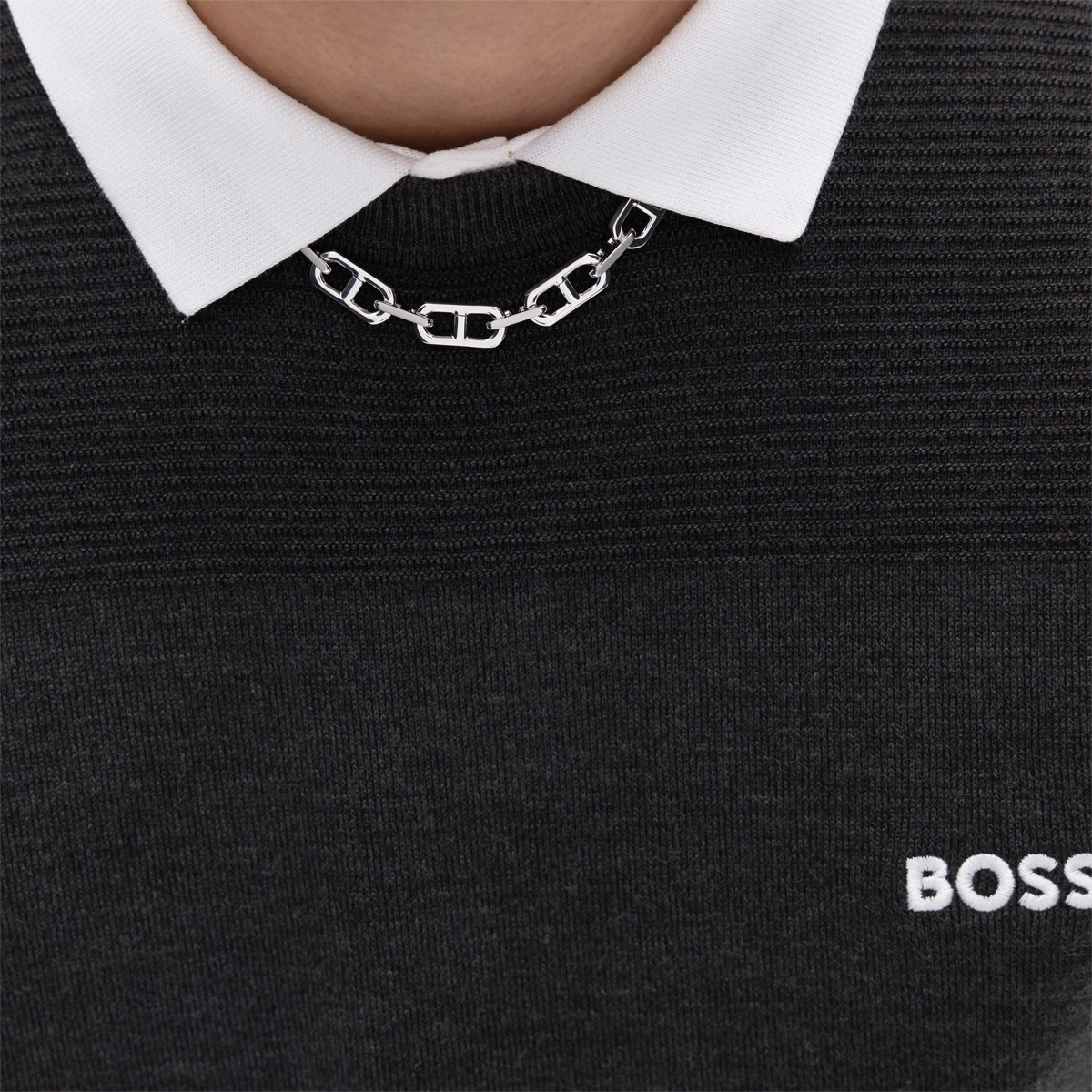 BOSS kode chain steel - view worn 1