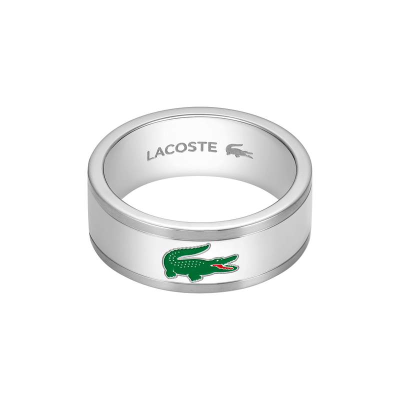 Bague LACOSTE arthor acier inoxydable - vue 1