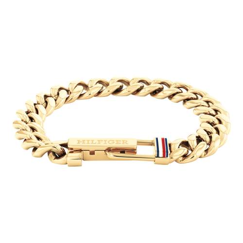 Bracelet TOMMY HILFIGER ROUND BRAIDED acier doré