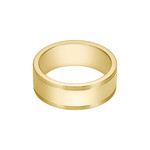 Bague LACOSTE arthor acier inoxydable doré - vue 3