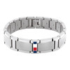 TOMMY HILFIGER PARKER steel bracelet - view V1