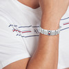 TOMMY HILFIGER PARKER steel bracelet - view Vporté 1