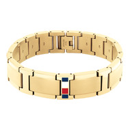 Bracelet TOMMY HILFIGER ROUND BRAIDED acier doré