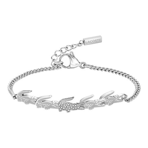 LACOSTE CROCODILE roestvrij stalen armband