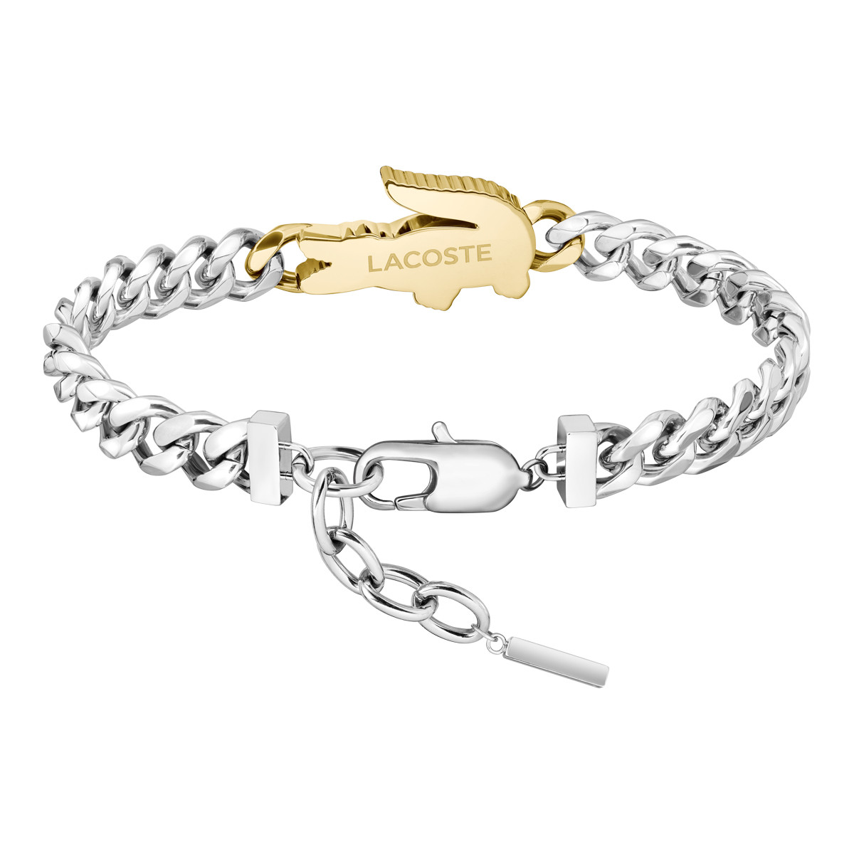 Bracelet LACOSTE ARTHOR acier inoxydable bicolore - vue 3