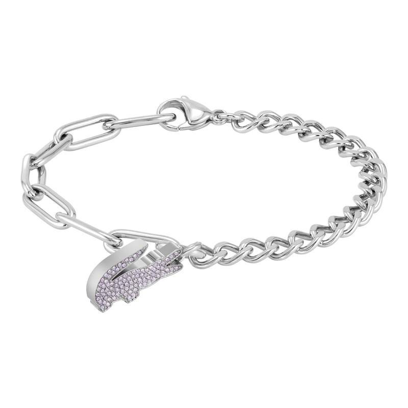 Bracelet LACOSTE CROCODILE acier inoxydable - vue 1