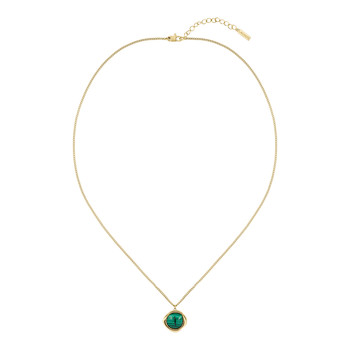 Collier LACOSTE fashion show acier inoxydable bicolore