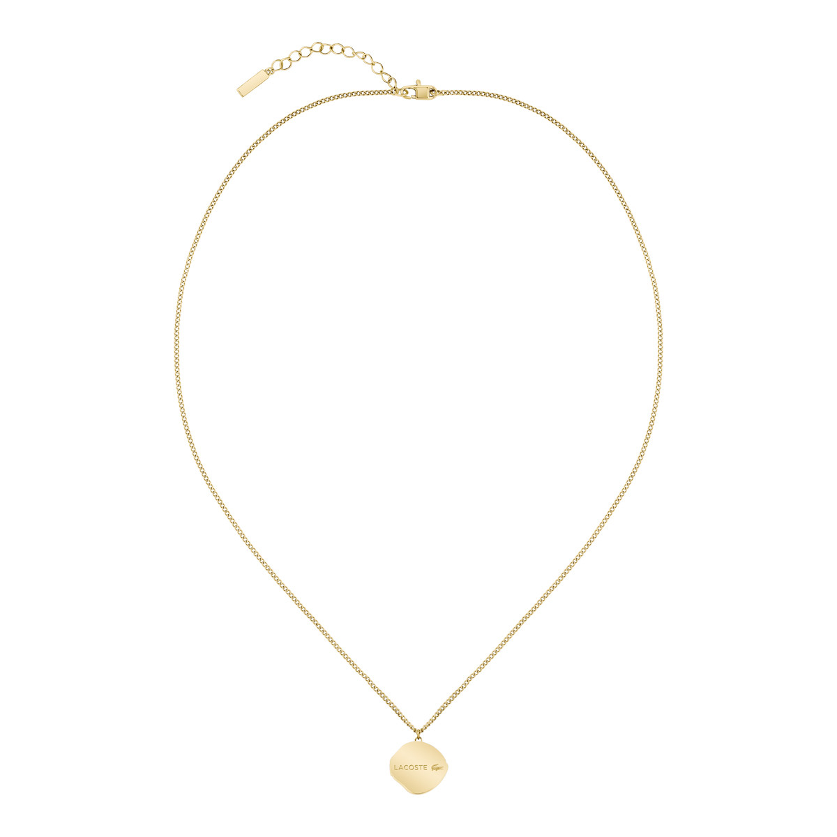 Chaine LACOSTE fashion show acier inoxydable bicolore - vue 3