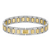 Bracelet LACOSTE METROPOLE acier inoxydable bicolore - vue V1