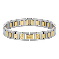 Bracelet LACOSTE METROPOLE acier inoxydable bicolore