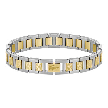 Bracelet LACOSTE METROPOLE acier inoxydable bicolore