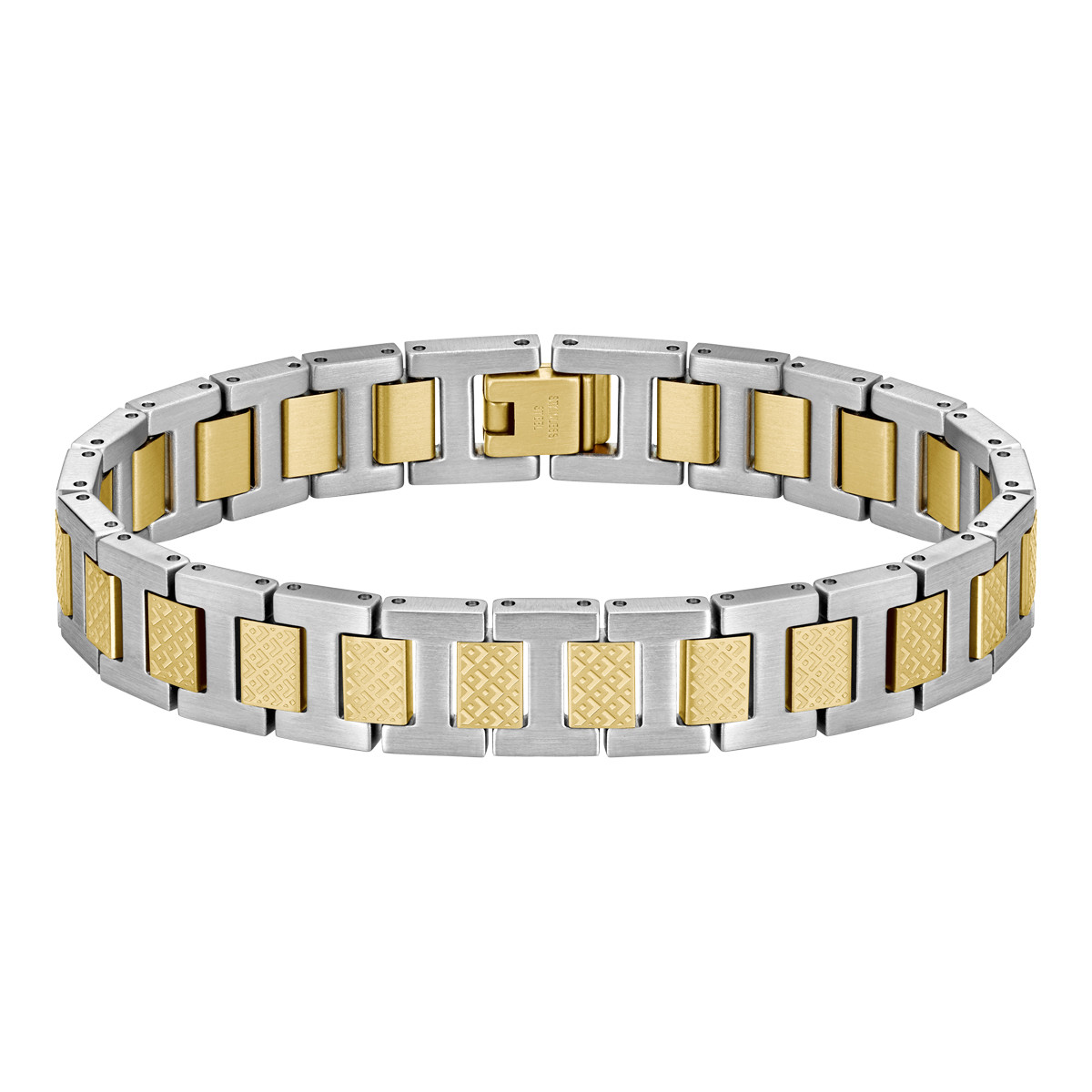 Bracelet LACOSTE METROPOLE acier inoxydable bicolore - vue 3