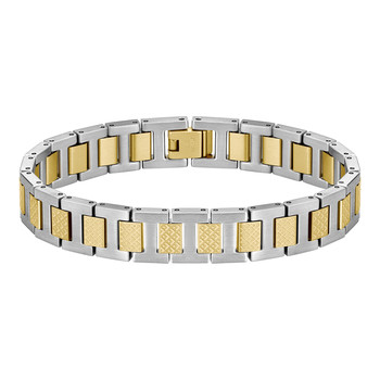 Bracelet LACOSTE METROPOLE acier inoxydable bicolore