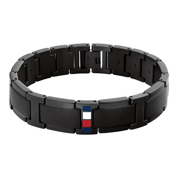 Bracelet TOMMY HILFIGER ADJUSTABLE CHAIN steel black