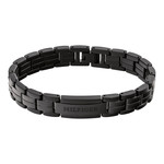 Bracelet TOMMY HILFIGER OCEANIC acier noir - vue 1