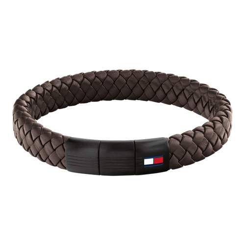 Bracelet TOMMY HILFIGER OCEANIC cuir marron