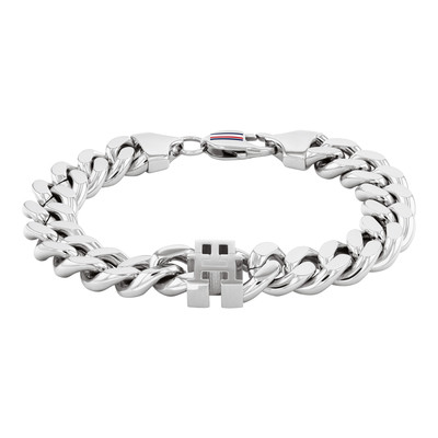 TOMMY HILFIGER ADJUSTABLE CHAIN stalen armband