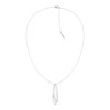 CALVIN KLEIN distinctive icons steel necklace - view V1