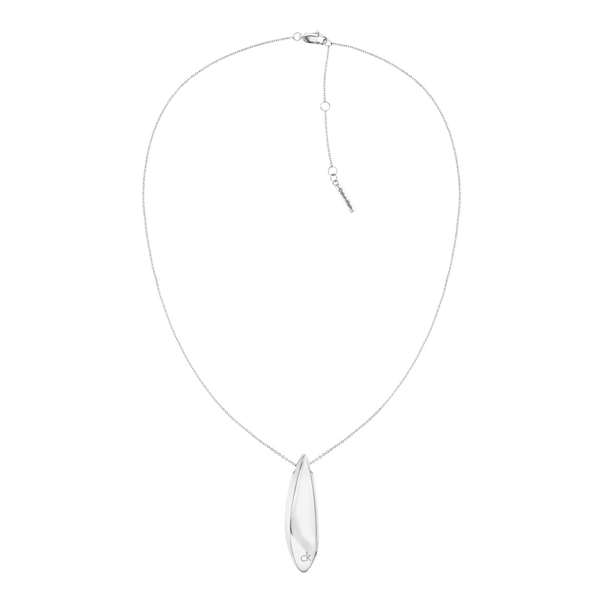 CALVIN KLEIN distinctive icons steel necklace