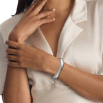 Bracelet CALVIN KLEIN DISTINCTIVE ICONS acier - vue porté 1