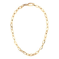 CALVIN KLEIN distinctive icons gold-plated steel chain