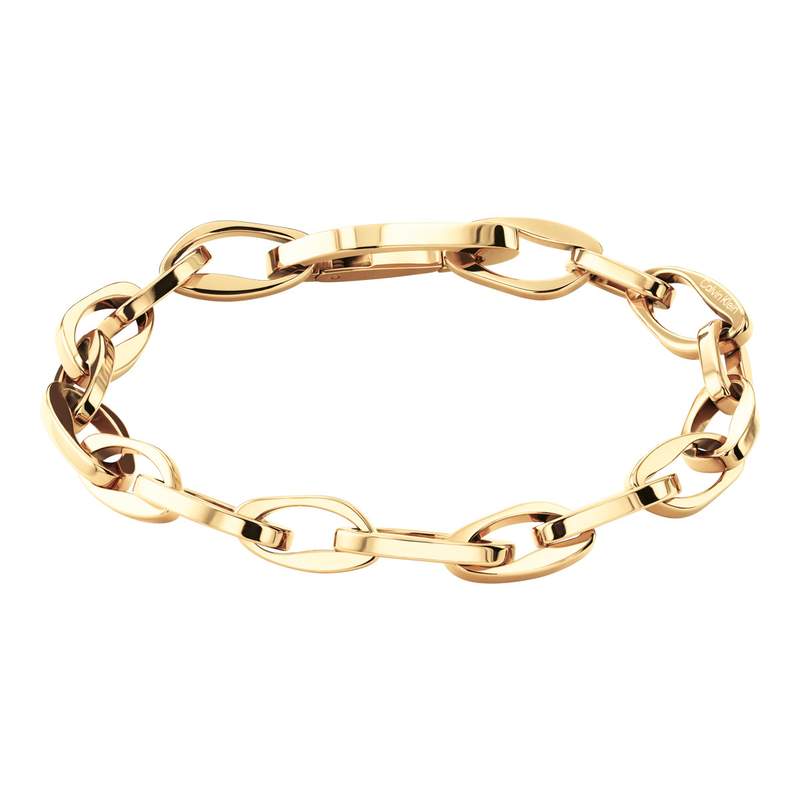 Bracelet CALVIN KLEIN DISTINCTIVE ICONS acier doré - vue 1