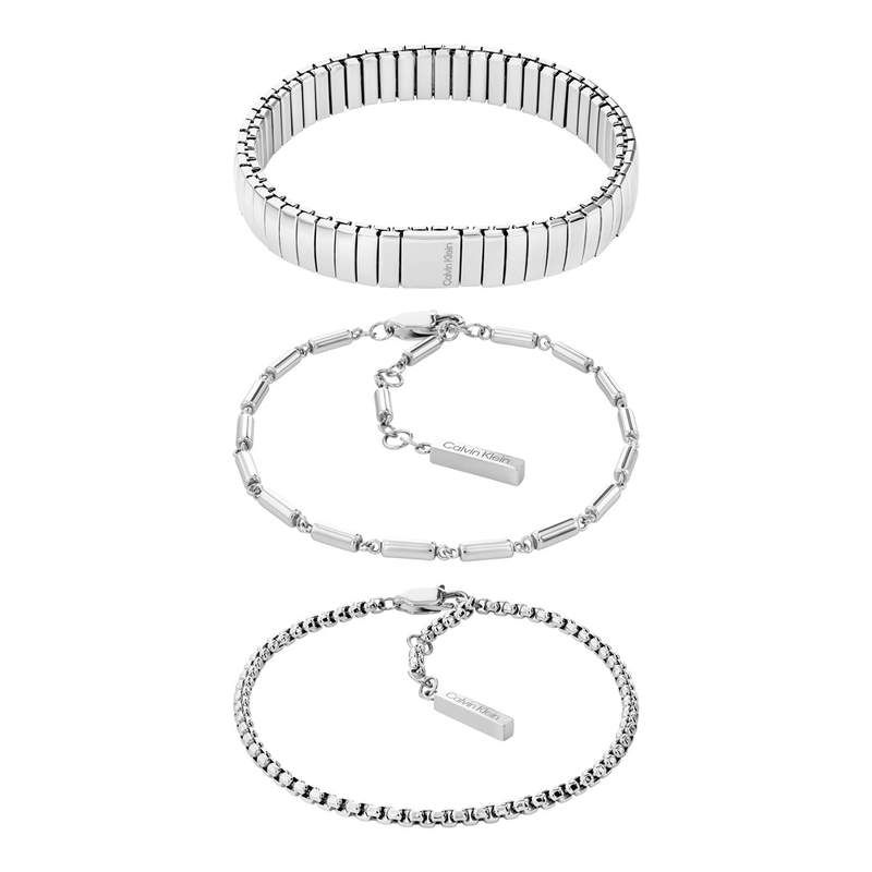 Bracelets CALVIN KLEIN REFINED ESSENTIALS acier - vue 1