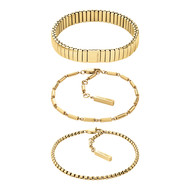 Bracelets CALVIN KLEIN REFINED ESSENTIALS acier doré