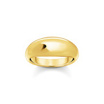 Bague THOMAS SABO argent doré jaune - vue 1
