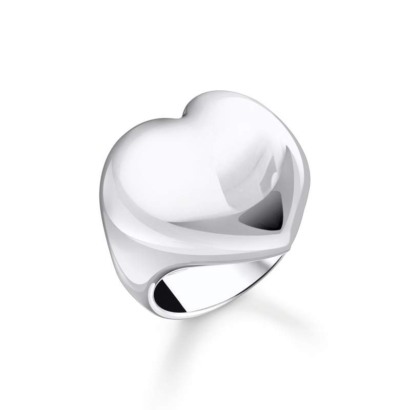Bague THOMAS SABO argent coeur - vue 1