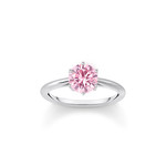 Bague argent gris - vue 1