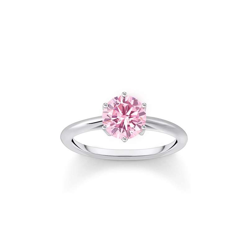 Bague argent gris - vue 1