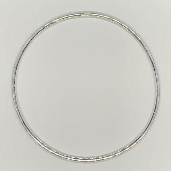 Tweedehands gouden 750 witte diamanten armband