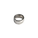 Bague Chopard tournante d'occasion or 750 blanc diamant - vue 1