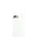 Boucle d'oreille d'occasion or 750 blanc diamant - vue 4