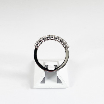 Tweedehands KORLOFF ring in 750 witgoud met diamanten