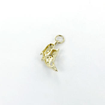 Tweedehands hanger 2 goud 585 diamanten