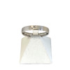Bague d'occasion or 750 blanc diamant 3 mm - vue V1