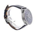 Montre d'occasion Hermès Arceau homme chronographe automatique titane cuir gris - vue 4