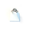 Bague d'occasion or 750 blanc diamant 0.30 carat - vue V1