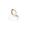 Bague d'occasion 2 ors 750 diamant - vue V2