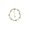 Bracelet d'occasion or 375 jaune perles de culture blanches - vue V1