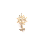 Pendentif d'occasion or 750 jaune motif fantaisie