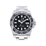 Montre d'occasion Rolex GMT-Master II homme automatique acier - vue 1