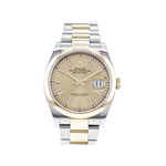 Montre d'occasion Rolex DateJust mixte automatique or jaune et acier - vue 1