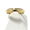 Bague d'occasion demi-jonc or 375 jaune 3.5 mm - vue V1