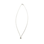 Collier d'occasion or 750 blanc diamant - vue 2