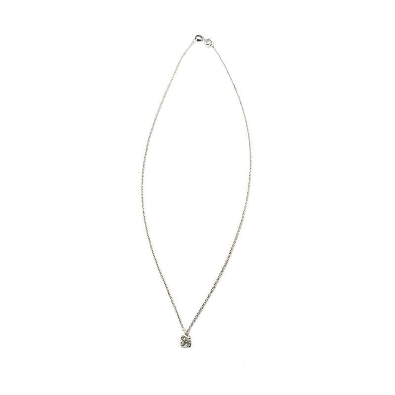 Collier d'occasion or 750 blanc diamant - vue 2