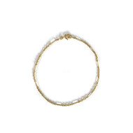 Bracelet d'occasion or 750 jaune 18.5 cm